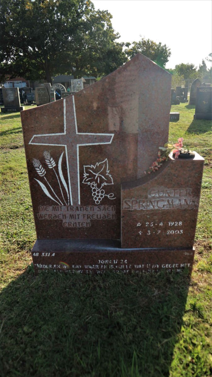 SPRINGMANN Gunter 1928-2003