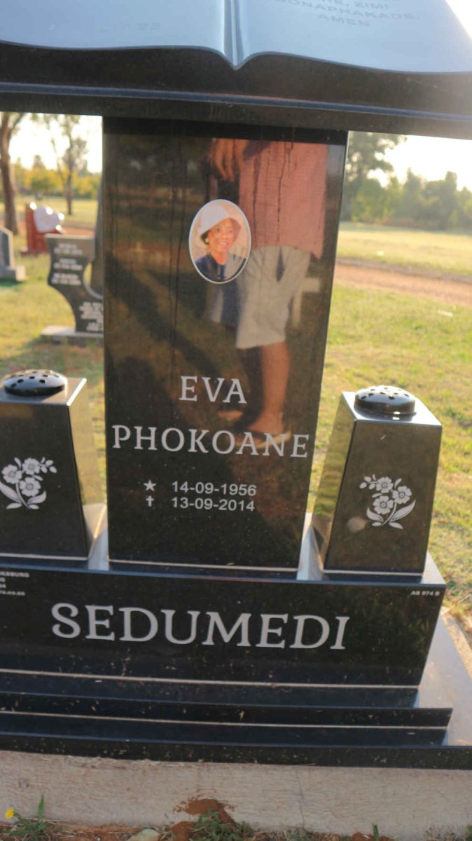 SEDUMEDI Eva Phokoane 1956-2014