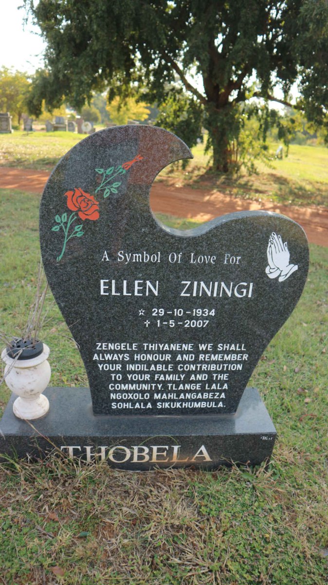 THOBELA Ellen Ziningi 1934-2007
