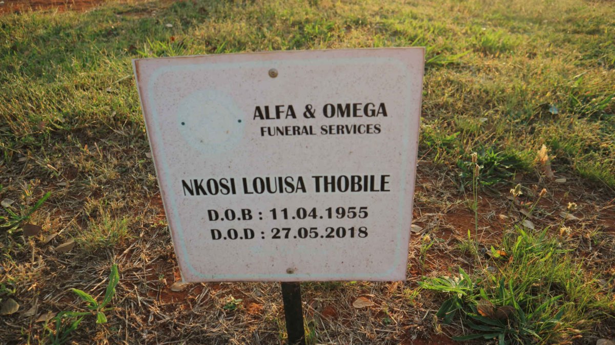 THOBILE Nkosi Louisa 1955-2018
