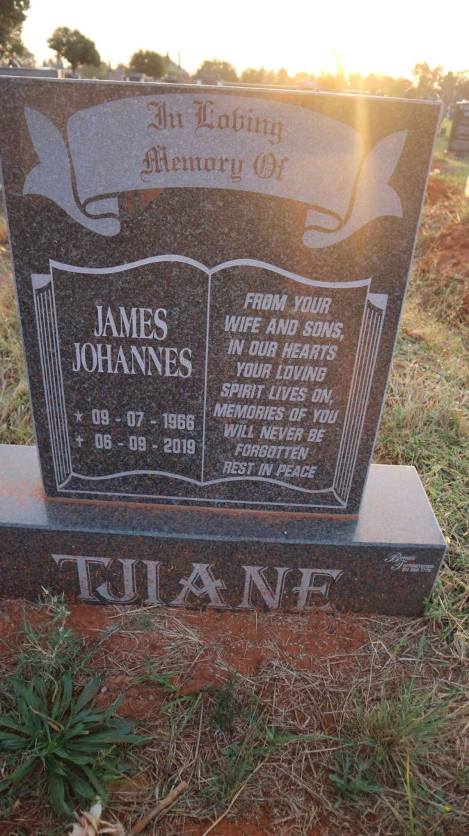 TJIANE James Johannes 1966-2019
