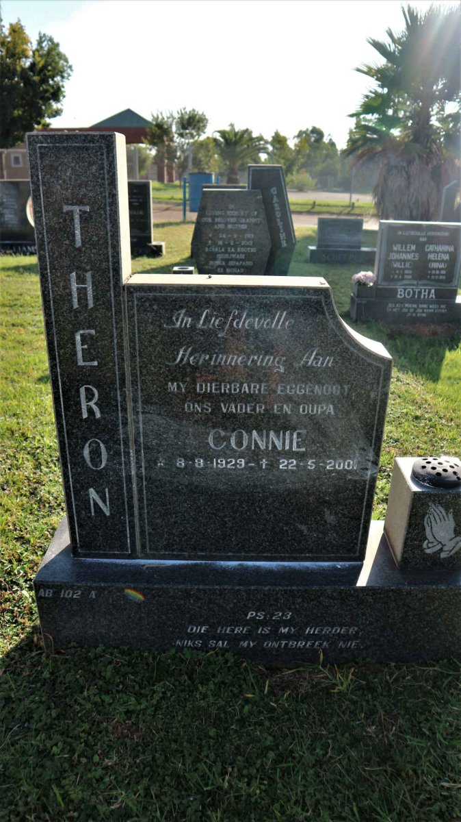 THERON Connie 1929-2001
