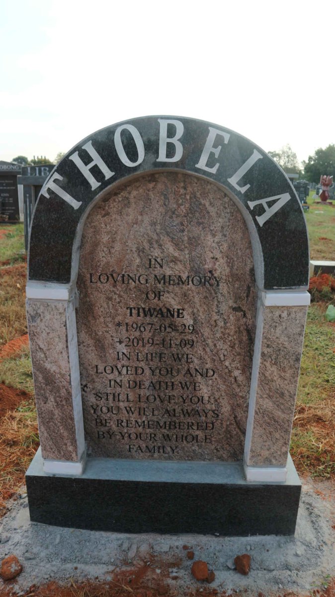 THOMBELA Tiwane 1967-2019