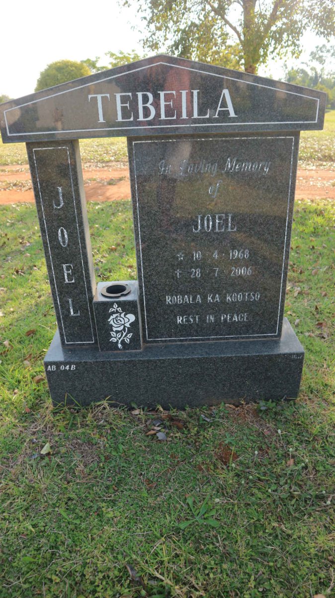TEBEILA Joel 1968-2006