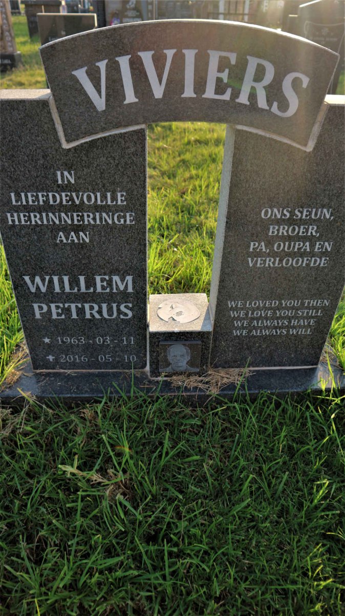 VIVIERS Willem Petrus 1963-2016
