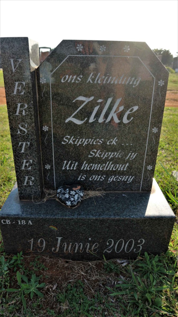 VERSTER Zilke -2003