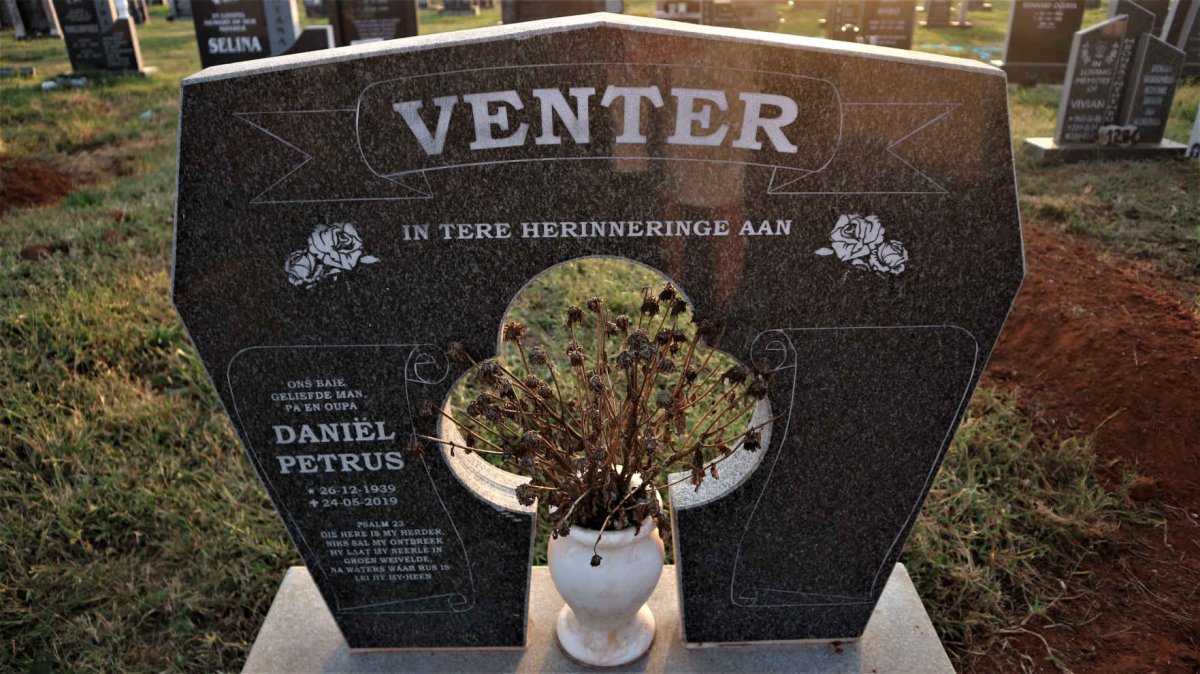 VENTER Daniel Petrus 1939-2019
