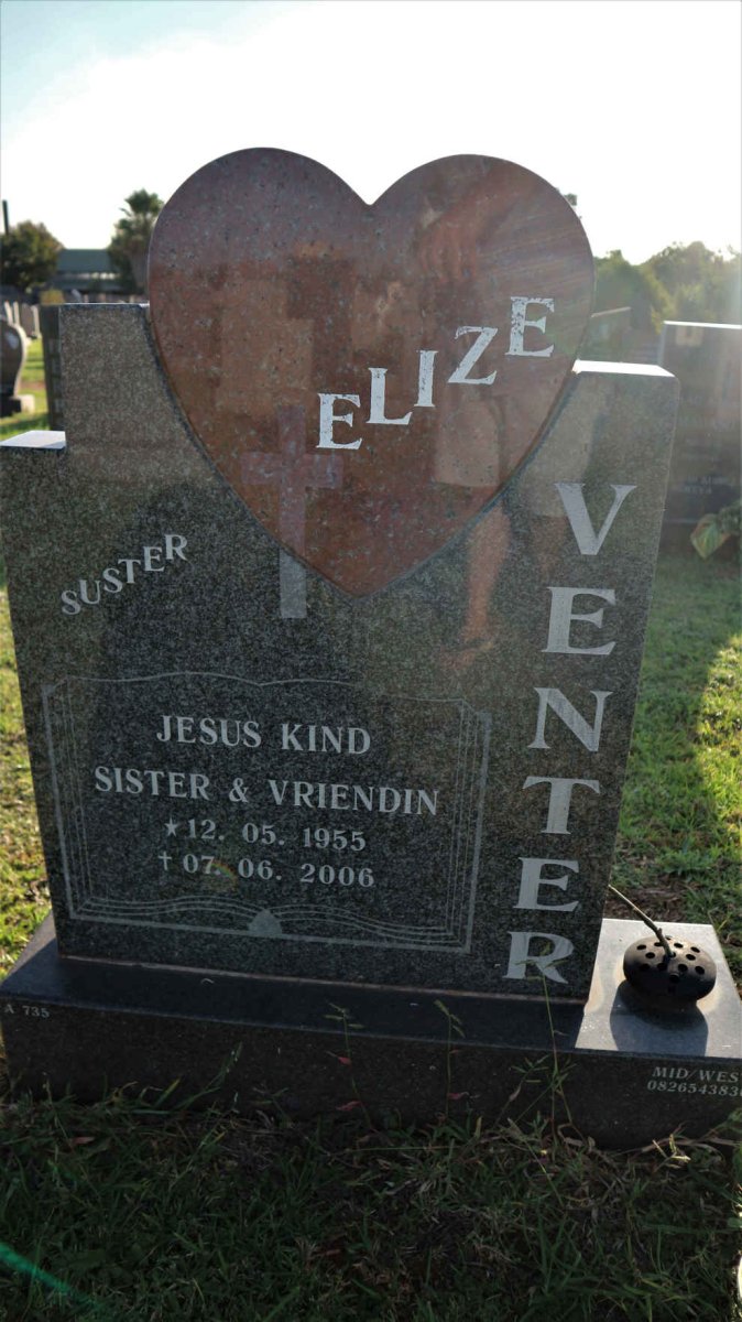 VENTER Elize 1955-2006