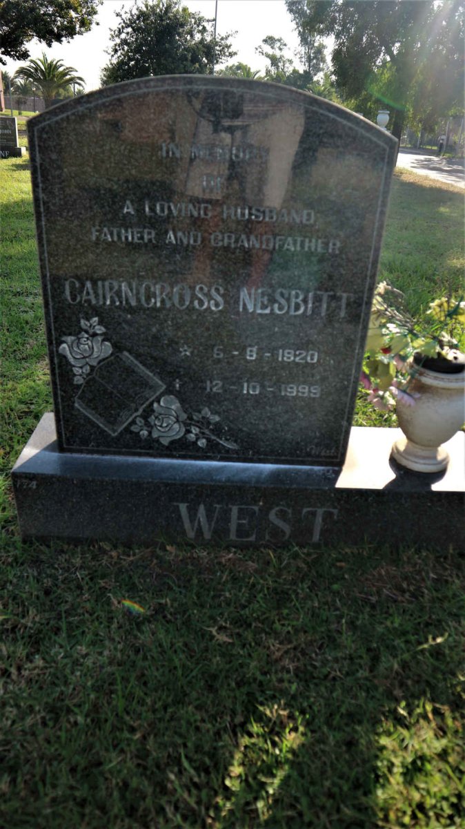 WEST Cairncross Nesbitt 1920-1999