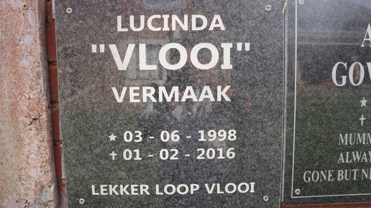VERMAAK Lucinda 1998-2016