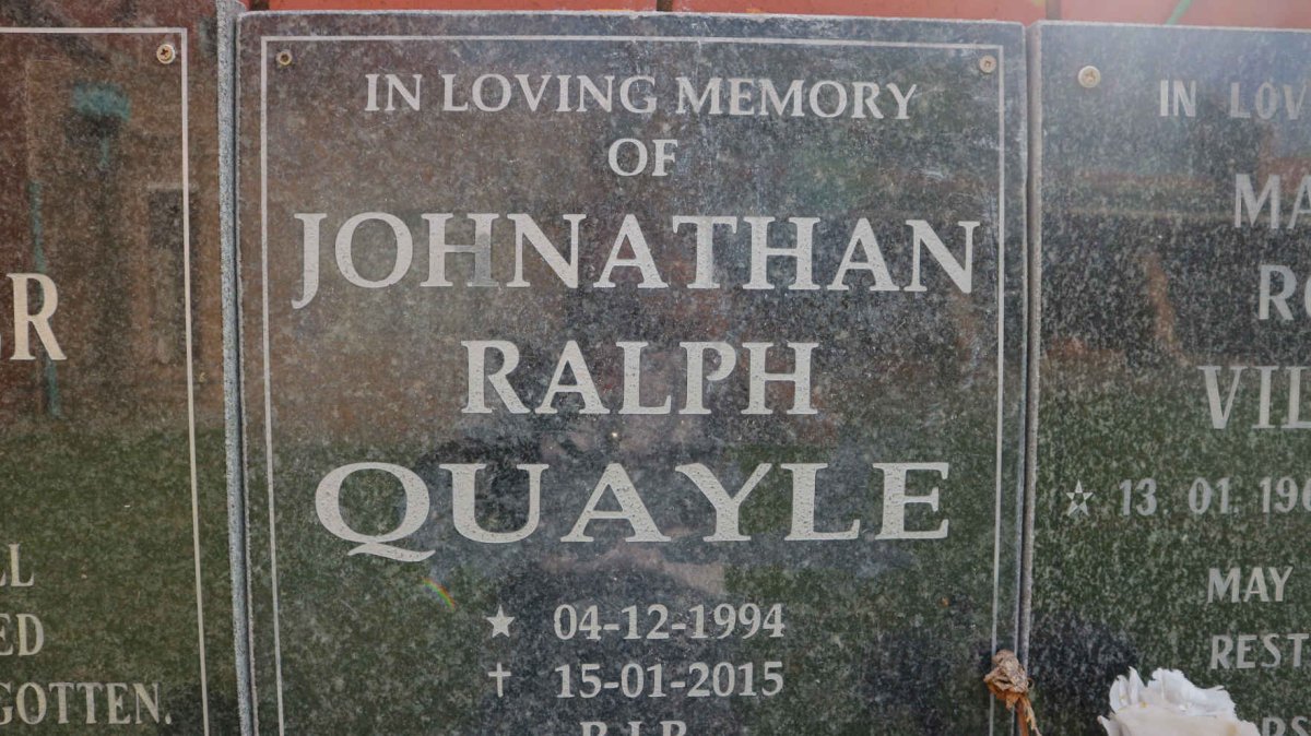 QUAYLE Johnathan Ralph 1994-2015