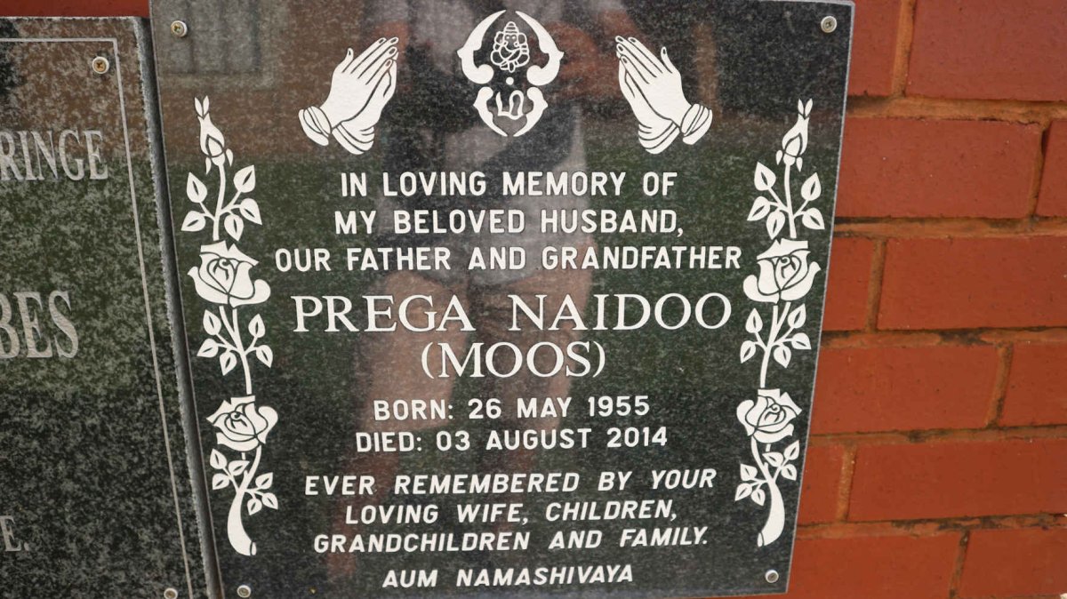 NAIDOO Prega 1955-2014