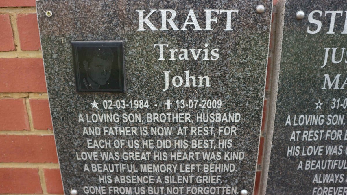 KRAFT Travis John 1984-2009