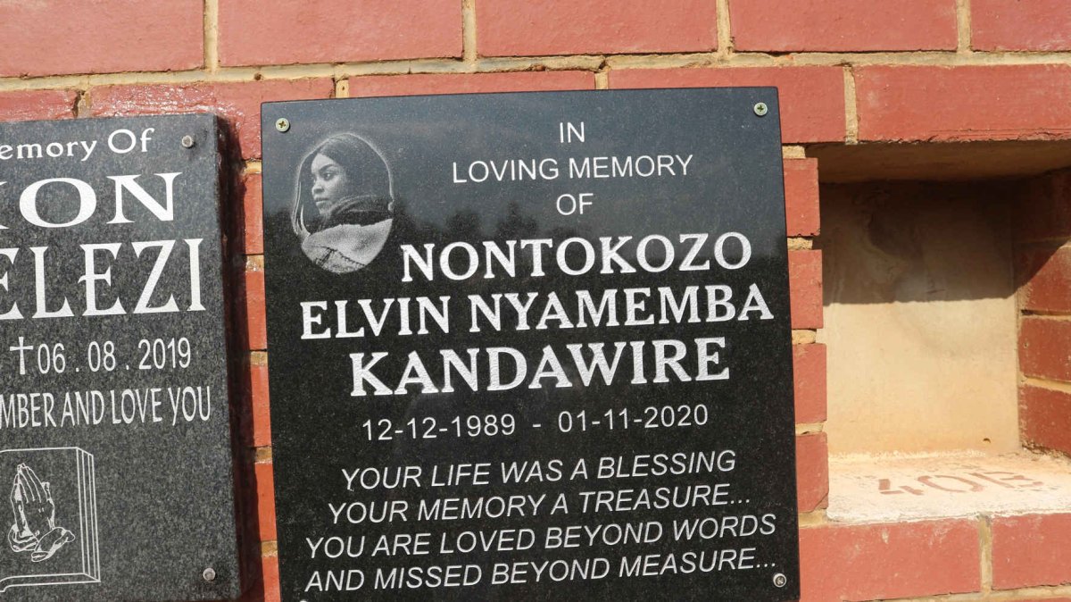 KANDAWIRE Nontokozo Elvin Nyamemba 1989-2020