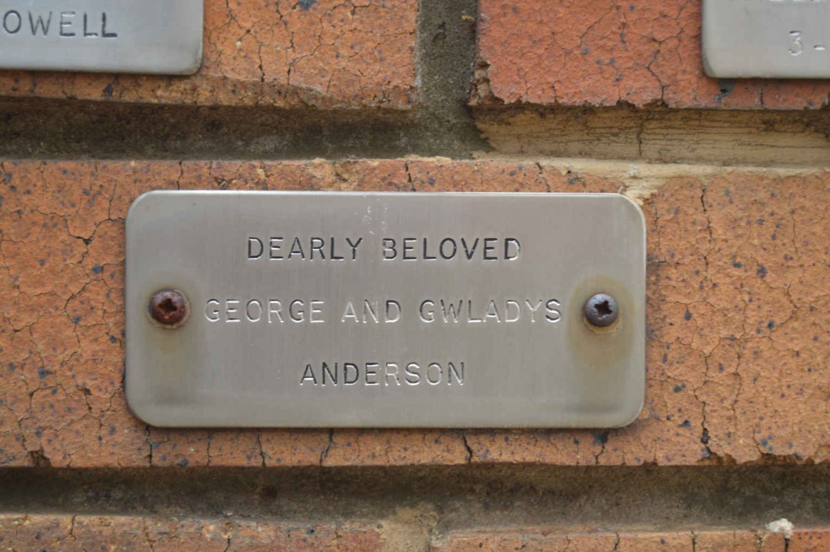 ANDERSON George &amp; Gwladys