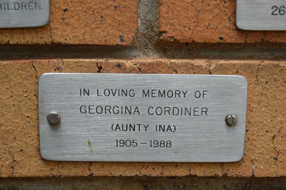 CORDINER Georgina 1905-1988