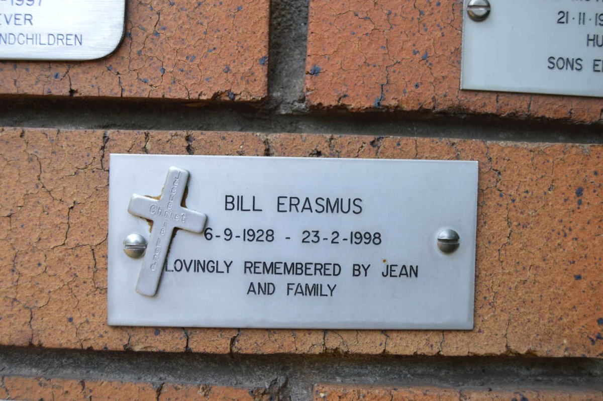 ERASMUS Bill 1928-1998