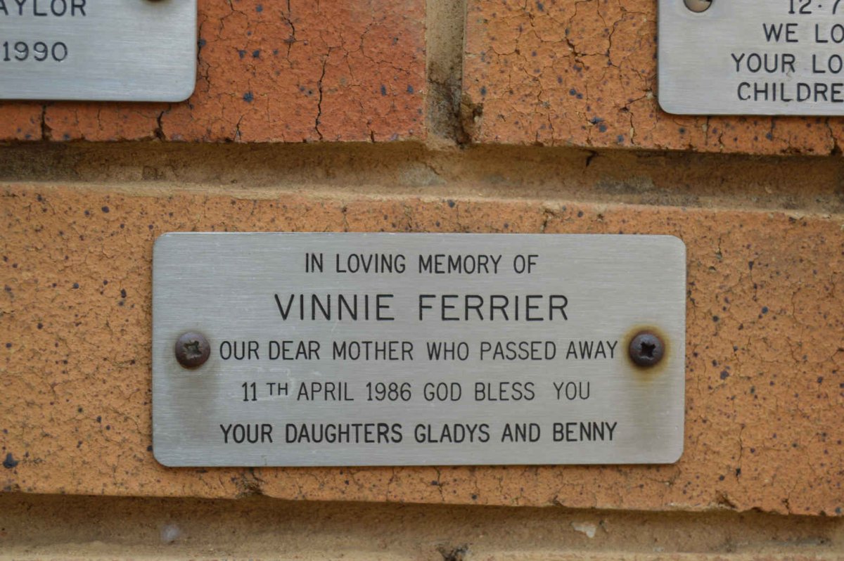 FERRIER Vinnie -1986