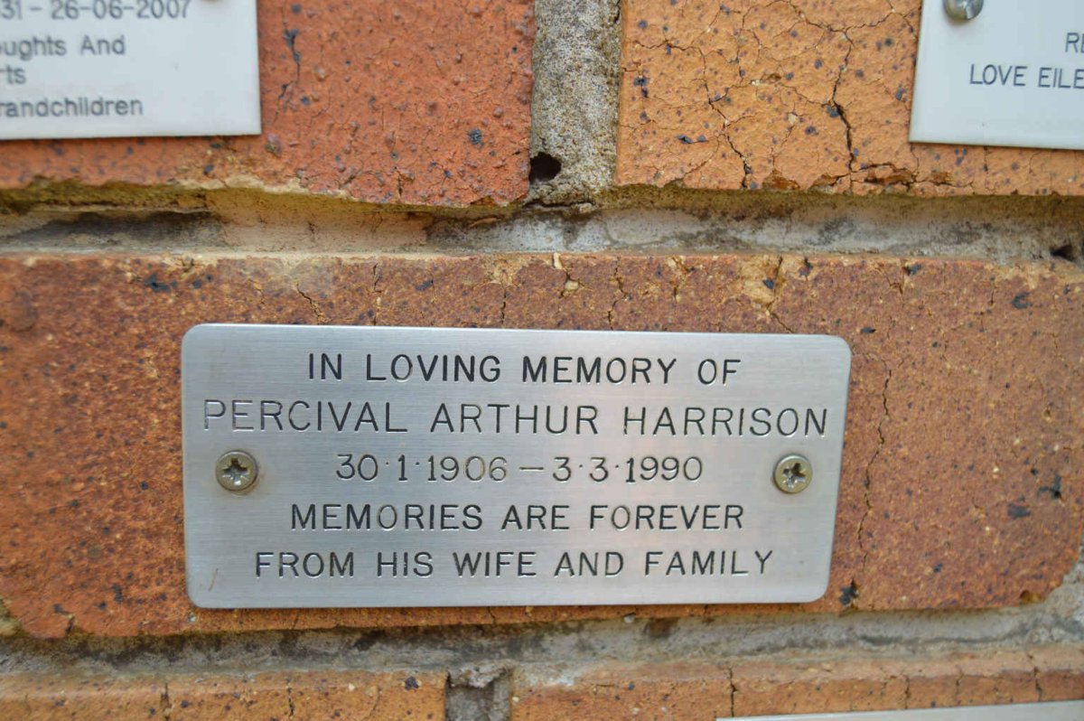 HARRISON Percival Arthur 1906-1990