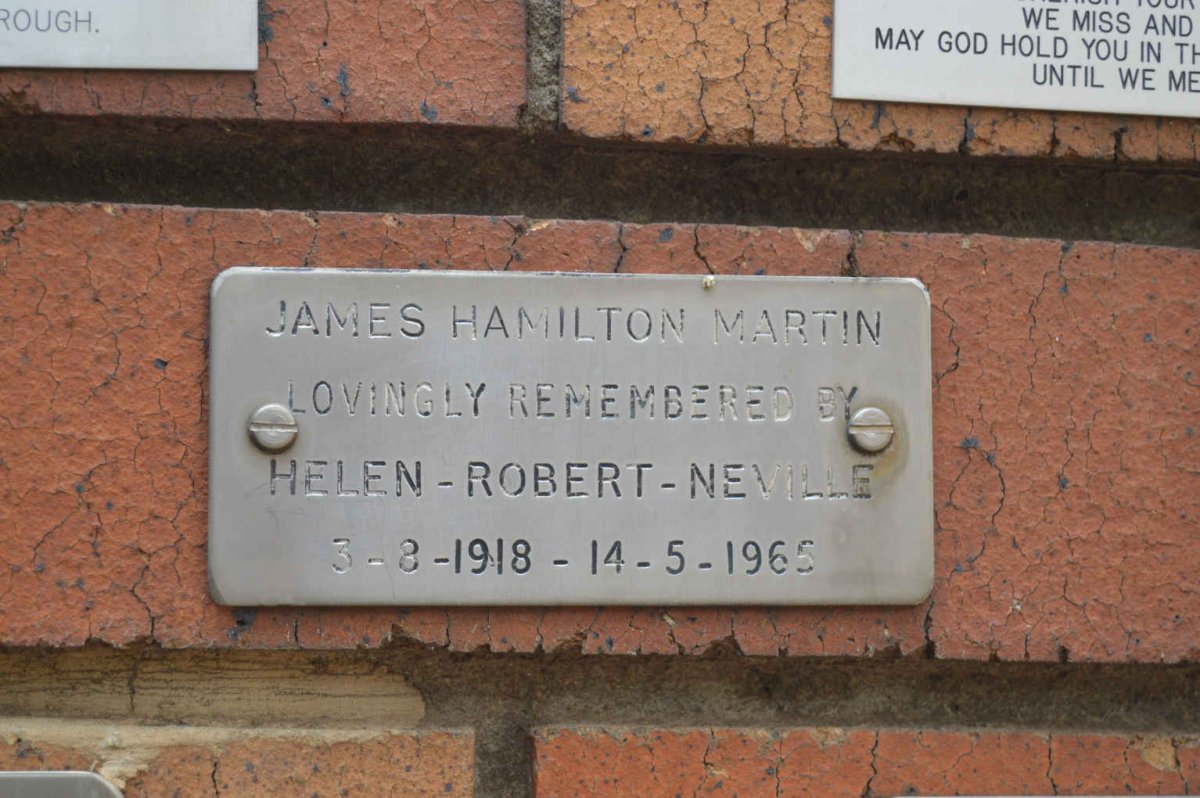 MARTIN James Hamilton 1918-1965