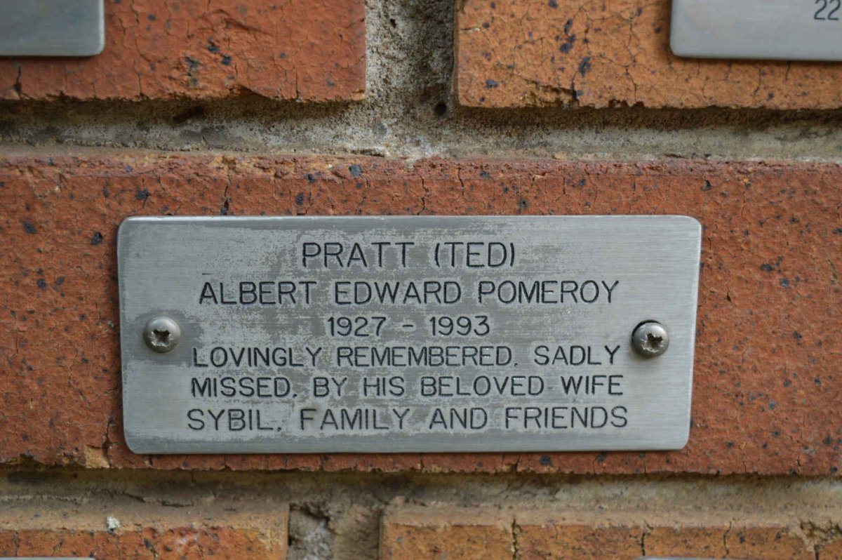 PRATT Albert Edward Pomeroy 1927-1993