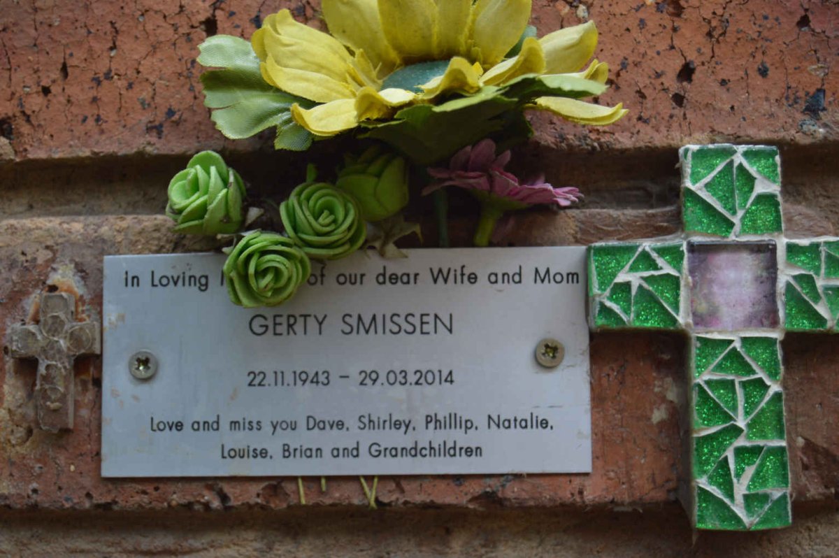 SMISSEN Gerty 1943-2014