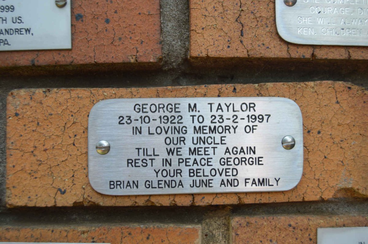 TAYLOR George M. 1922-1997