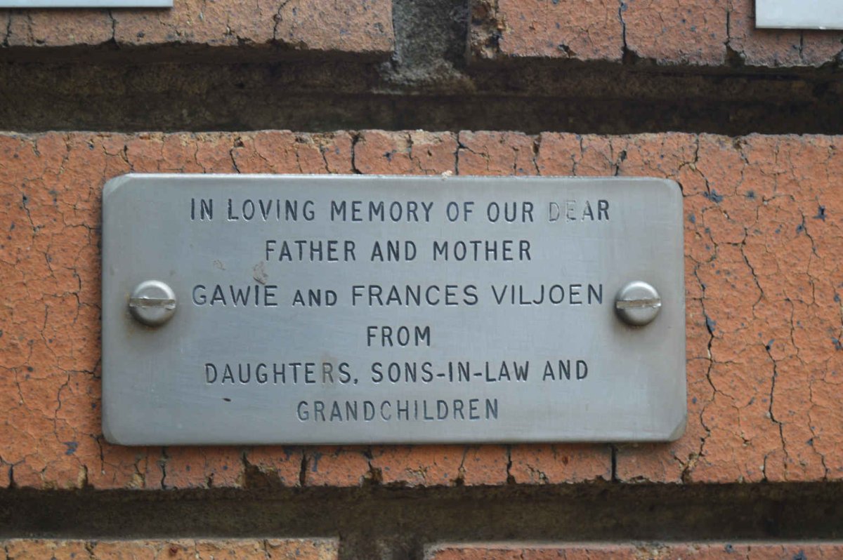 VILJOEN Gawie &amp; Frances