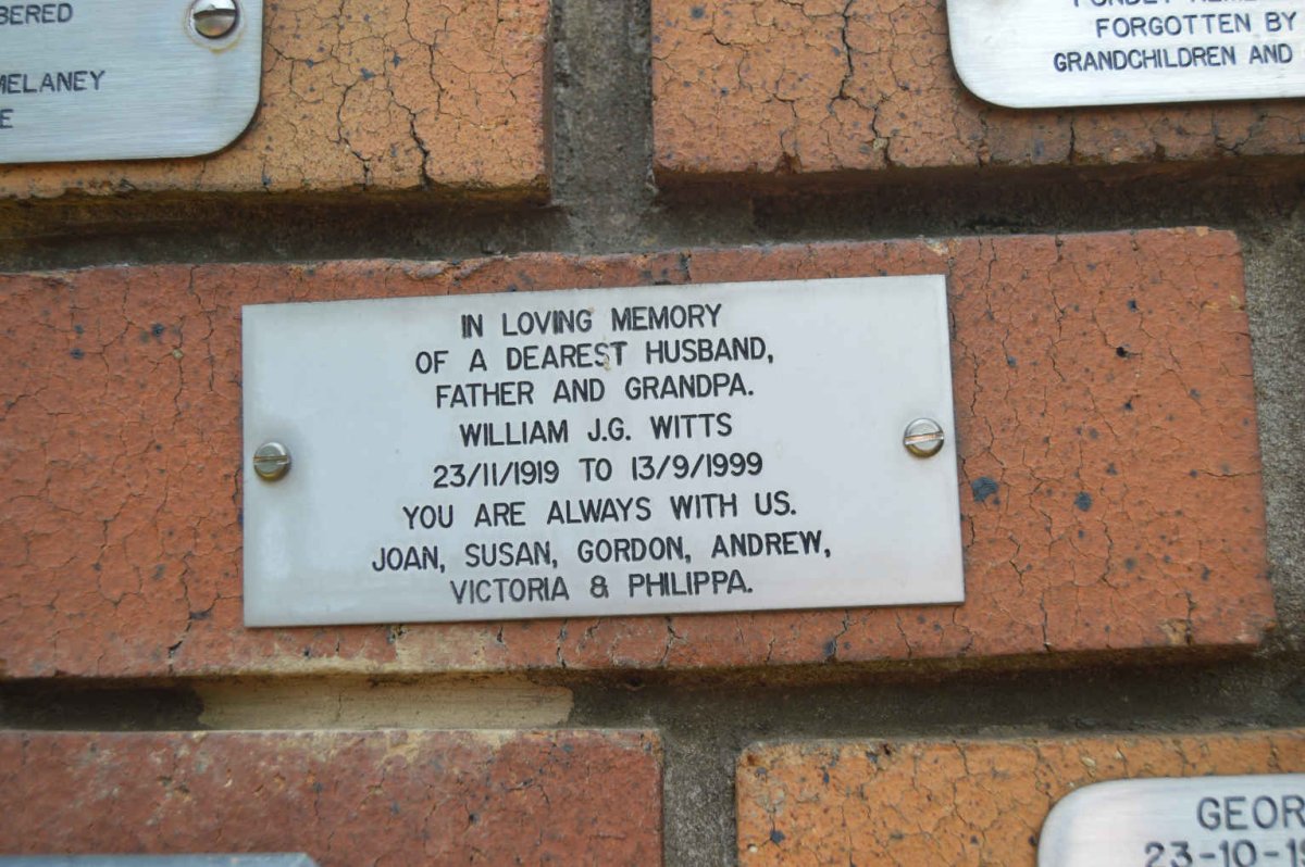 WITTS William J.G. 1919-1999
