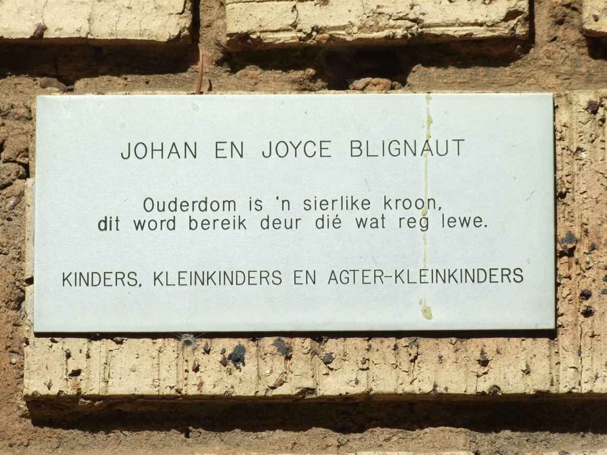 BLIGNAUT Johan &amp; Joyce