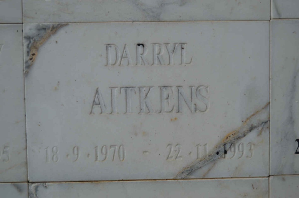 AITKENS Darryl 1970-1993