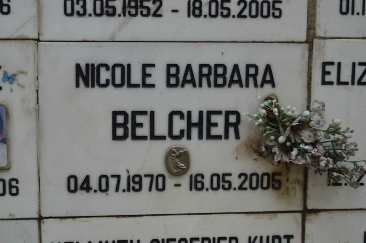 BELCHER Nicole Barbara 1970-2005