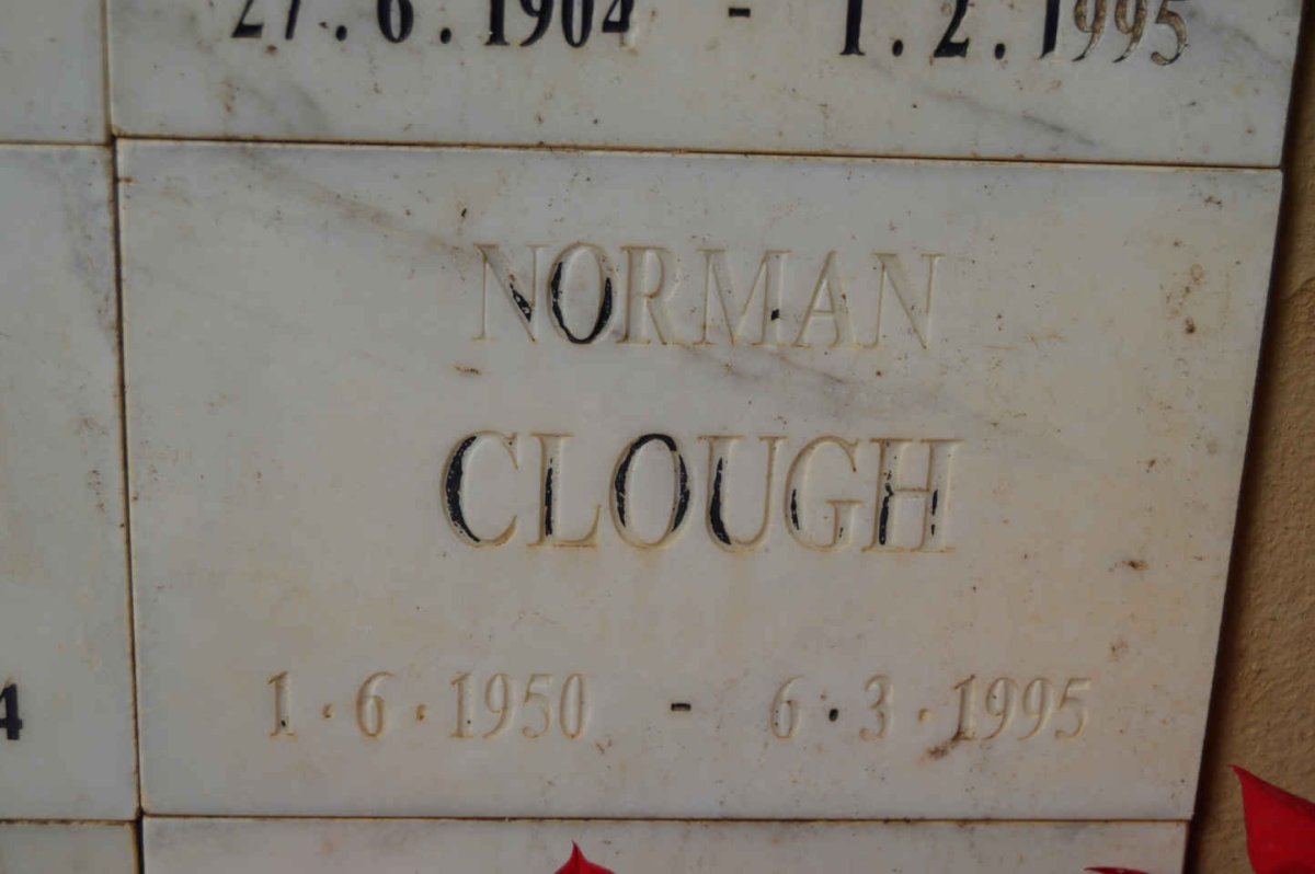CLOUGH Norman 1950-1995