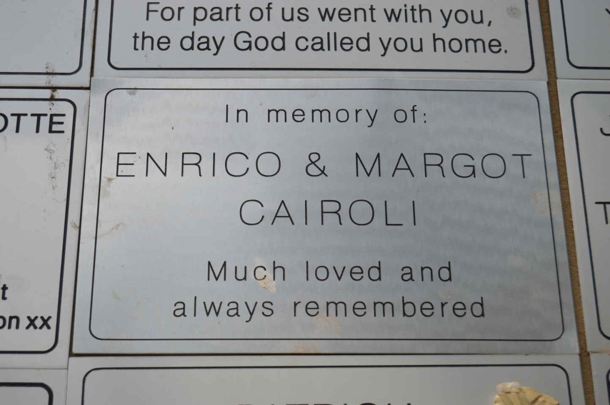 CAIROLI Enrico &amp; Margot