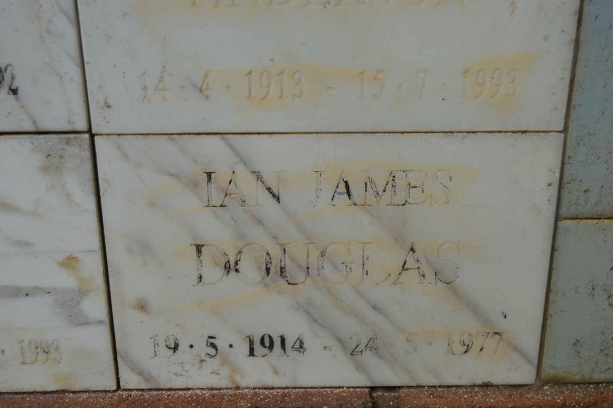DOUGLAS Ian James 1914-1977