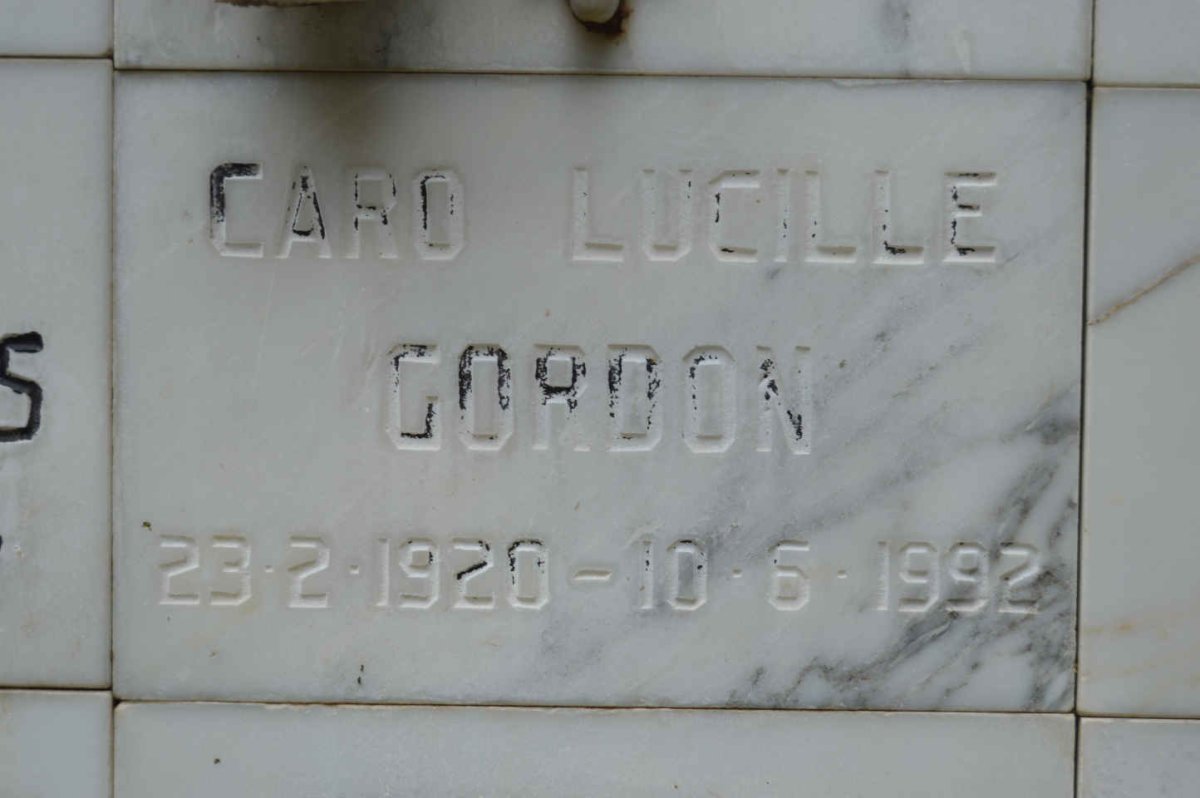 GORDON Caro Lucille 1920-1992