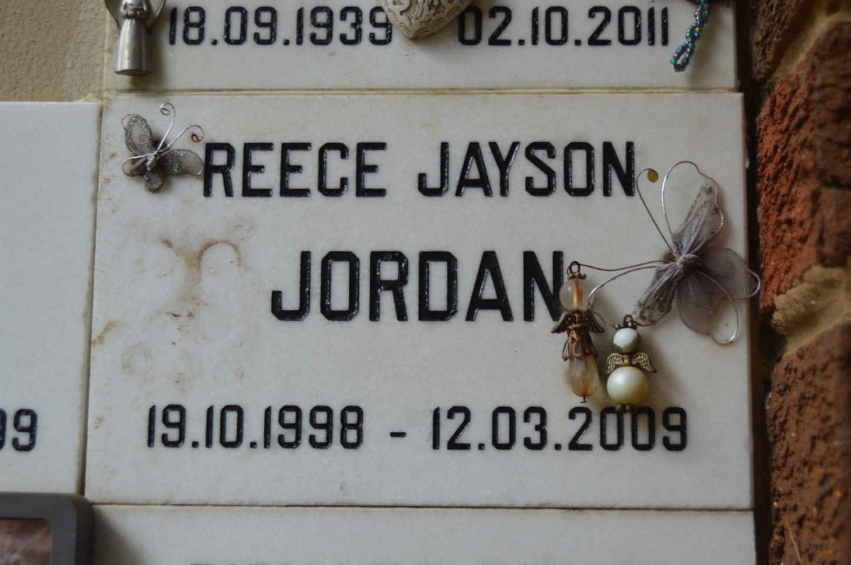 JORDAN Reece Jayson 1998-2009
