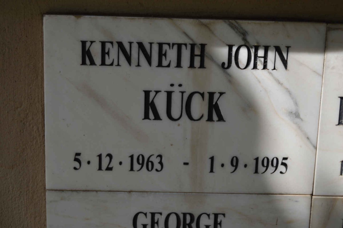 KÜCK Kenneth John 1963-1995
