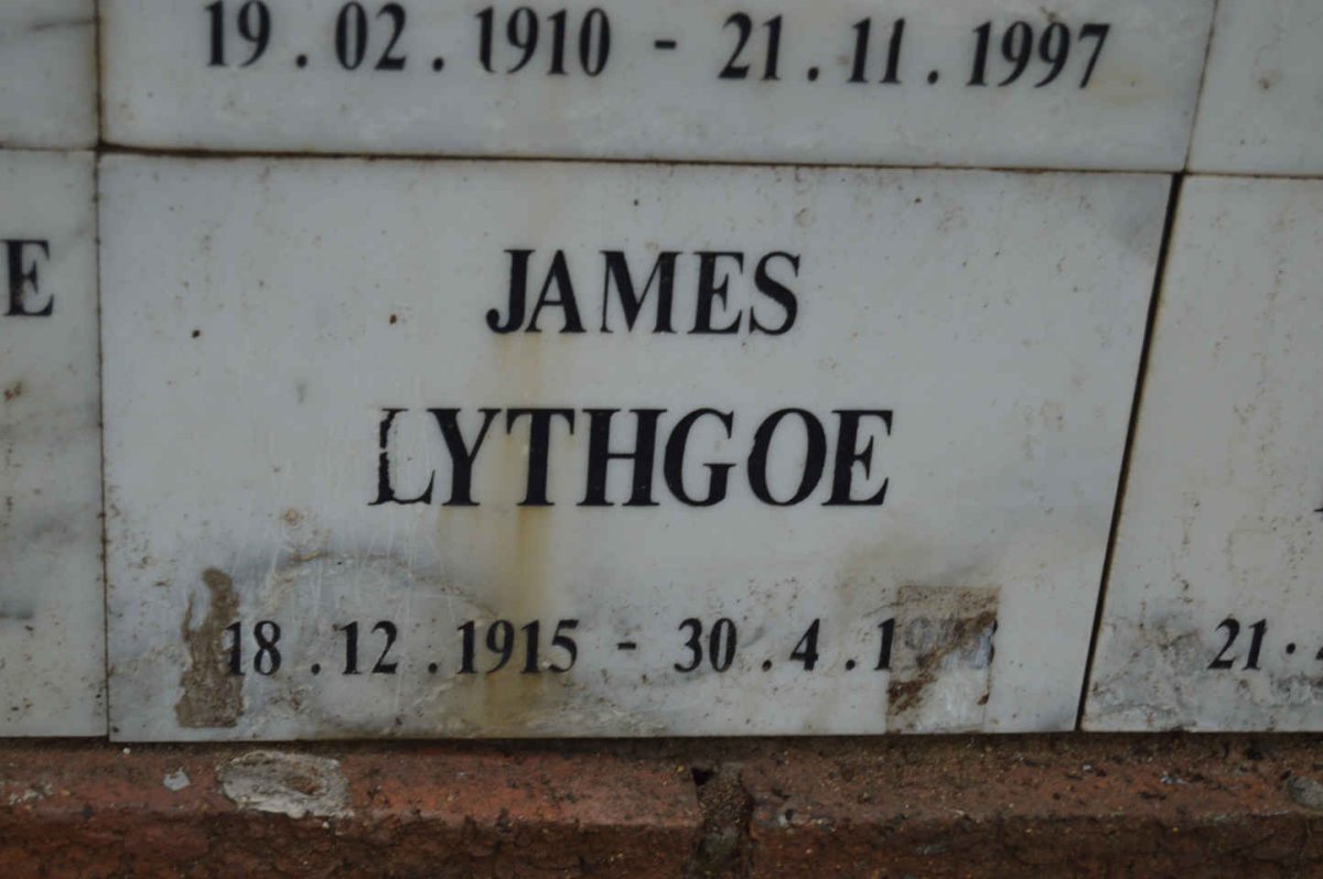 LYTHGOE James 1915-1998