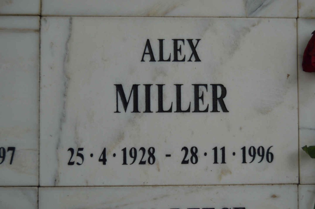 MILLER Alex 1928-1996