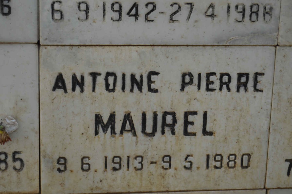 MAUREL Antoine Pierre 1913-1980