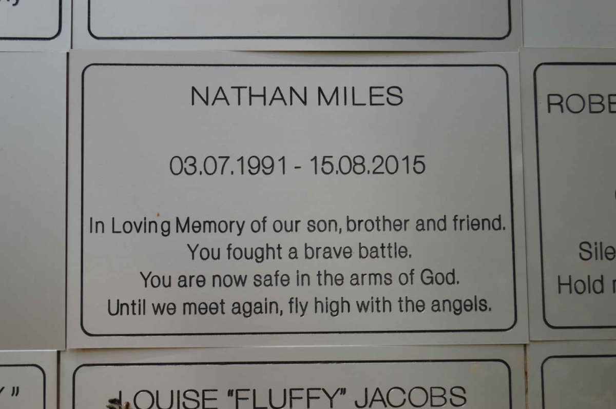 MILES Nathan 1991-2015