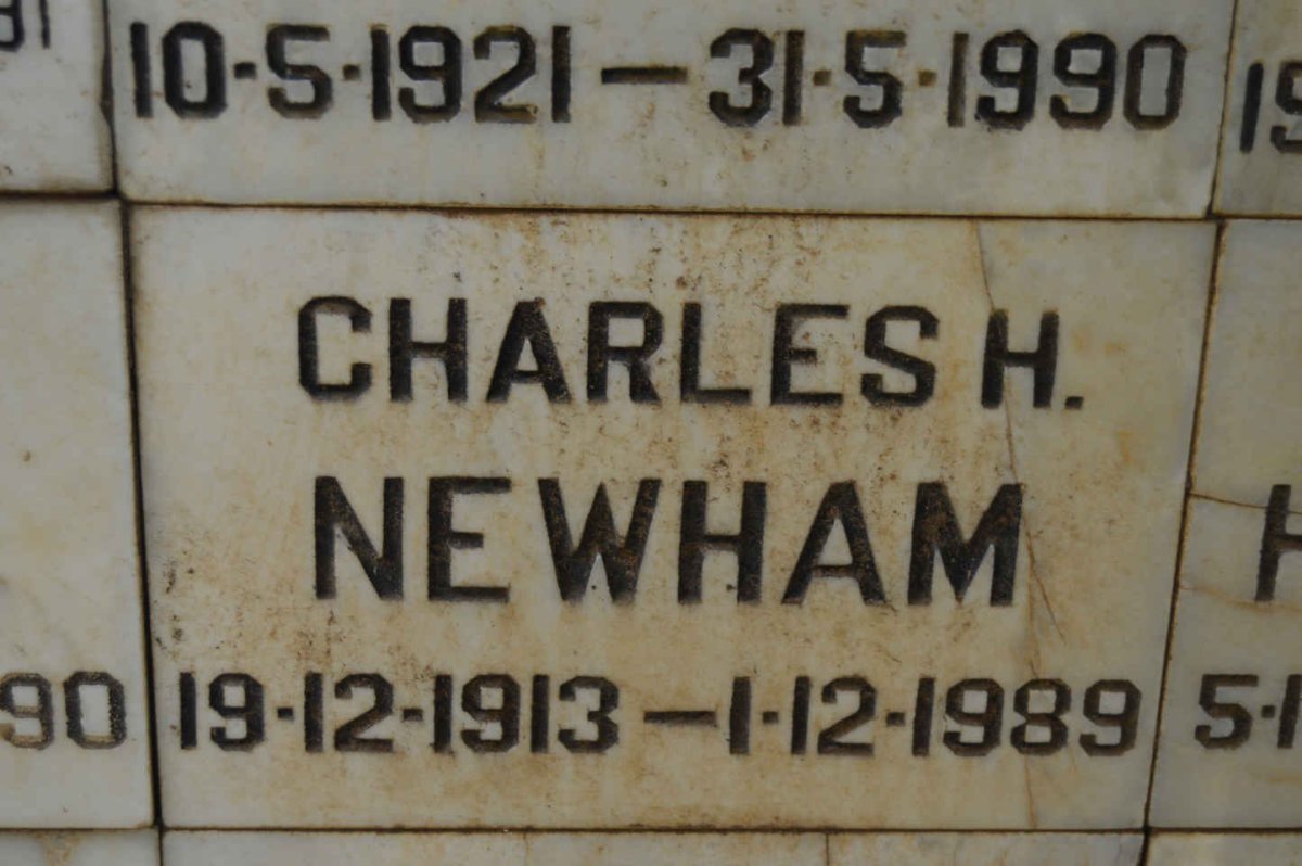 NEWHAM Charles H. 1913-1989