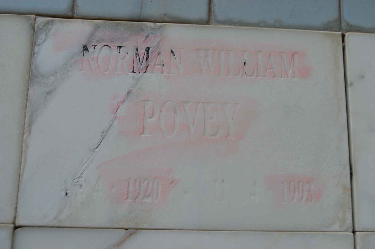 POVEY Norman William 1920-1993