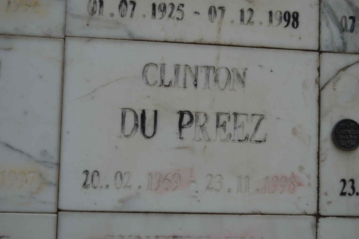 PREEZ Clinton, du 1969-1998