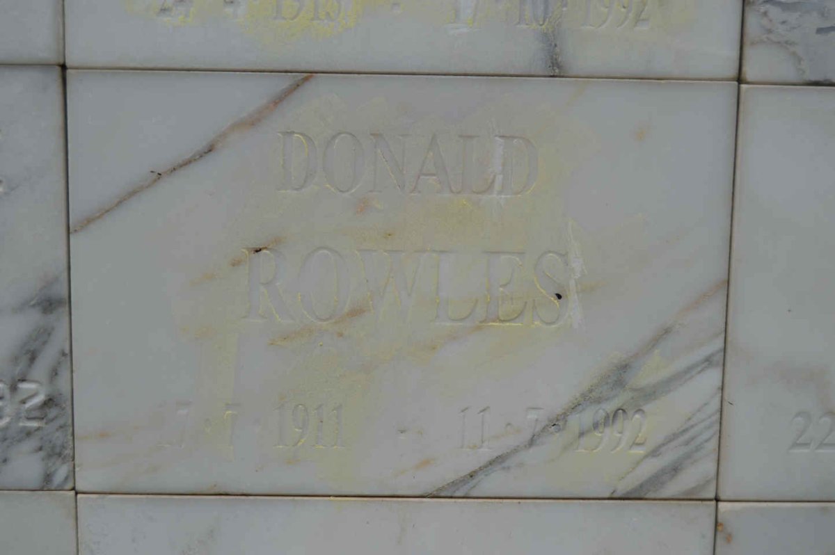 ROWLES Donald 1911-1992