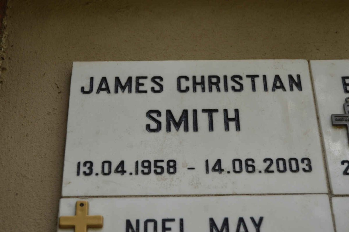 SMITH James Christian 1958-2003
