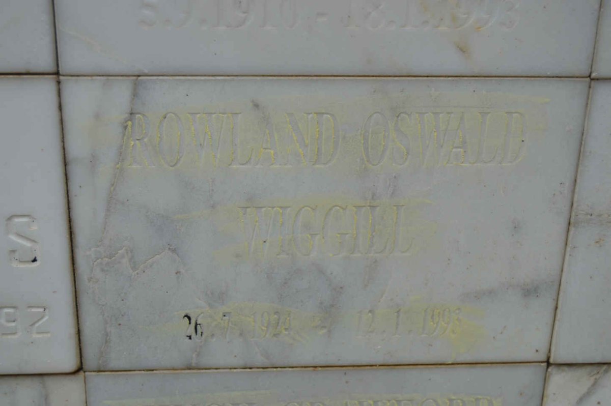 WIGGILL Rowland Oswald 1924-1993
