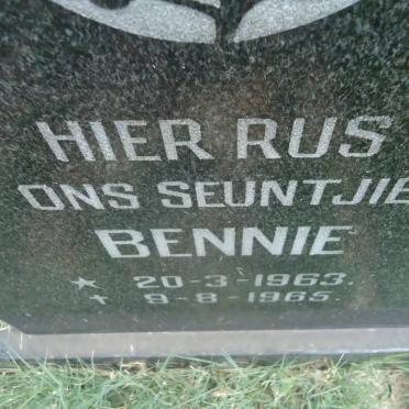 zzBennie 1963-1965