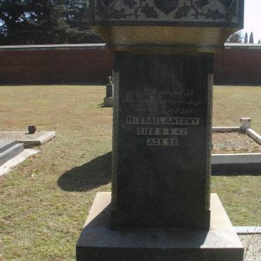 ANTONY Michael -1942 :: ANTONY John 1907-1971 :: ANTONY Lizzy 1926-1937